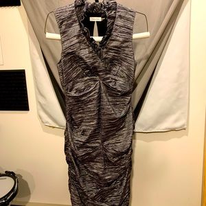 Calvin Klein silver cocktail dress